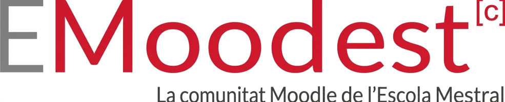 Moodest - Comunitat Moodle de l'Escola Mestral